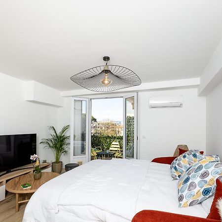 Superbe T2 Juan Les Pins 300M Des Plages Антиб Экстерьер фото