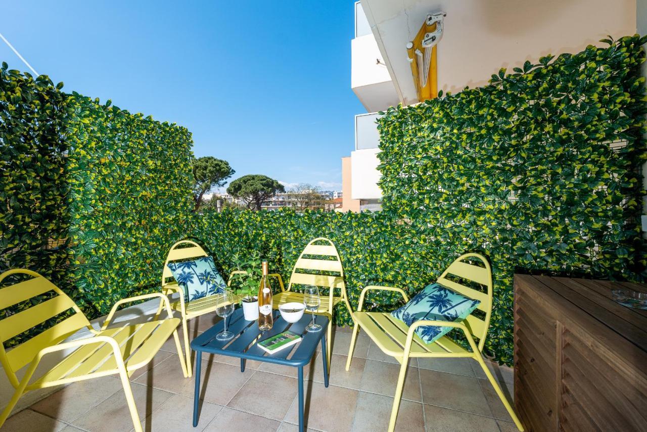 Superbe T2 Juan Les Pins 300M Des Plages Антиб Экстерьер фото